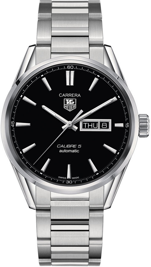 Tag Heuer Swiss Automatic Carrera Calibre 5 Day Date Stainless