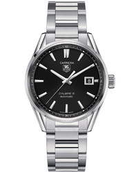 Tag Heuer Swiss Automatic Carrera Calibre 5 Stainless Steel Bracelet Watch 39mm War211aba0782