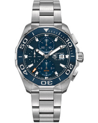 Tag Heuer Swiss Automatic Chronograph Aquaracer Calibre 16 Stainless Steel Bracelet Watch 43mm Cay211bba0927