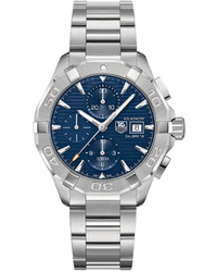 Tag Heuer Swiss Automatic Chronograph Aquaracer Stainless Steel Bracelet Watch 43mm Cay2112ba0925