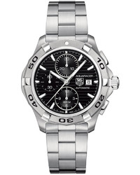 Tag Heuer Swiss Automatic Chronograph Aquaracer Stainless Steel Bracelet Watch 44mm Cap2110ba0833