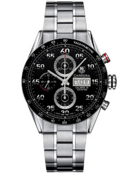 Tag Heuer Swiss Automatic Chronograph Carrera Stainless Steel Bracelet Watch 43mm Cv2a10ba0796