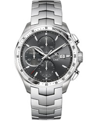 Tag Heuer Swiss Automatic Chronograph Link Stainless Steel Bracelet Watch 43mm Cat2017ba0952