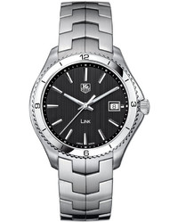 Tag Heuer Swiss Stainless Steel Bracelet Watch 40mm Wat1110ba0950