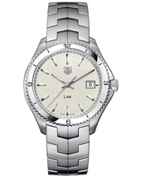 Tag Heuer Swiss Stainless Steel Bracelet Watch 40mm Wat1111ba0950