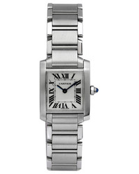 Cartier Tank Francaise Stainless Steel Watch 20mm