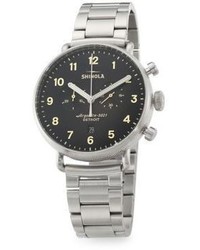 Shinola The Canfield Chronograph Bracelet Watch