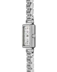 Shinola The Cass Diamond Mother Of Pearl Stainless Steel Bracelet Watch