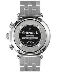 Shinola The Runwell Chrono Bracelet Watch 47mm