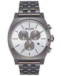 Nixon The Time Teller Chronograph Bracelet Watch 39mm