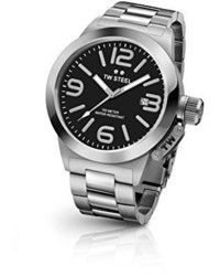 TW Steel Canteen Quartz Stainless Automatic Watch Colorsilver Toned