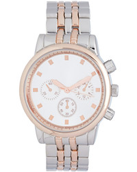 Forever 21 Two Tone Chronograph Watch