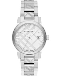 Burberry Unisex Swiss Stainless Steel Bracelet Watch 38mm Bu9037