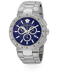 Versace Mystique Sport Stainless Steel Chronograph Watch