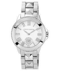 Vince Camuto Pyramid Bracelet Watch 38mm Silver