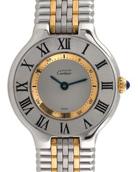 Cartier Vintage Must De Stainless Steel Watch 28mm