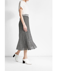 Missoni Wool Blend Metallic Midi Skirt