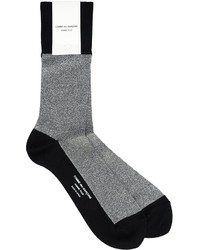 Silver Wool Socks