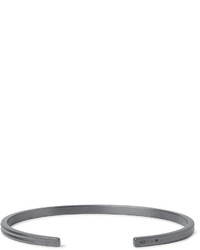 Le Gramme Le 9 Guilloch Brushed Sterling Silver Cuff