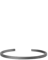 Le Gramme Le 9 Guilloch Brushed Sterling Silver Cuff