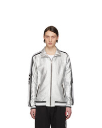 Dolce and Gabbana Silver Track Jacket