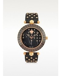 Studded Leather Watch