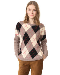 The Great The Argyle Crew Sweater