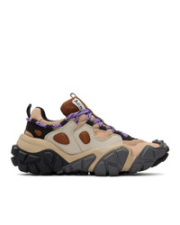 Acne Studios Beige And Grey Bolzter W Sneakers