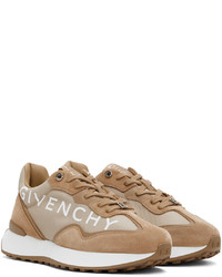 Givenchy Beige Giv Runner Low Top Sneakers