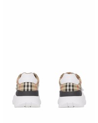 Burberry Check Low Top Sneakers