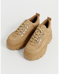 Truffle Collection Chunky Flatform Trainers