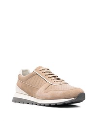 Brunello Cucinelli Perforated Low Top Sneakers