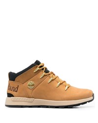 Timberland Sprint Trekker Debossed Logo Lace Up Ankle Boots