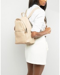 Glamorous Classic Taupe Backpack