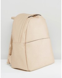 Glamorous Minimal Backpack In Taupe