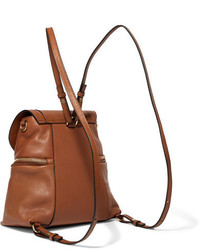 See by Chloe See By Chlo Olga Textured Leather Backpack Tan