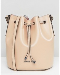 Armani Jeans Duffle Bag In Blush