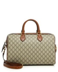 Gucci Gg Supreme Medium Top Handle Bag