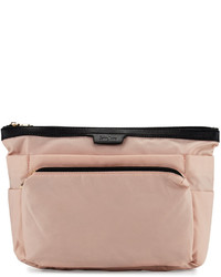 Neiman Marcus Large Nylon Travel Bag Blush