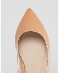 Asos Lacey Wide Fit Pointed Ballet Flats