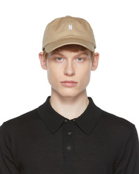 Norse Projects Beige Twill Sports Cap