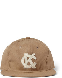 Ebbets Field Flannels Kansas City Monarchs Appliqud Wool Baseball Cap