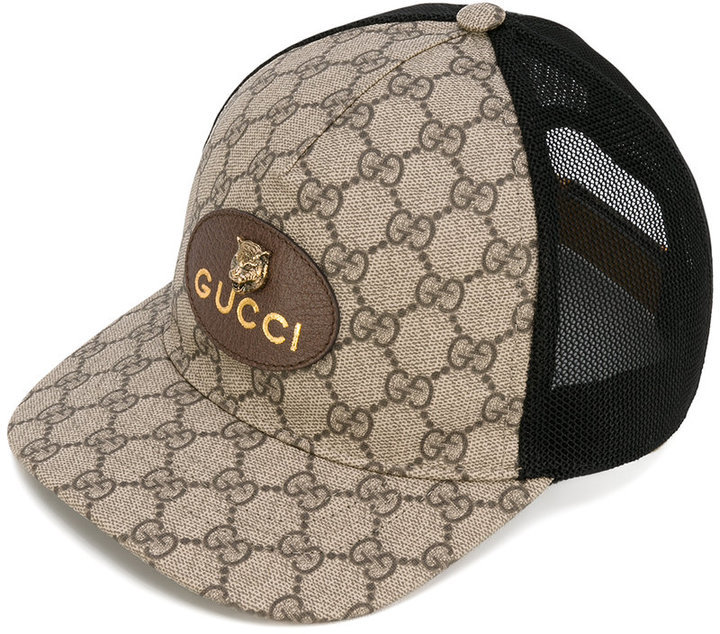 Gucci Gg Supreme Baseball Hat, $440 