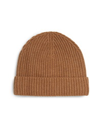 Andrew Stewart Cashmere Ribbed Beanie