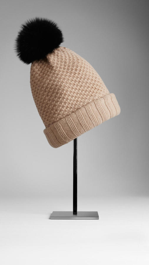 burberry cashmere beanie