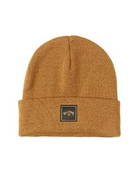 Billabong Stacked Cuffed Beanie In Erm Ermine At Nordstrom