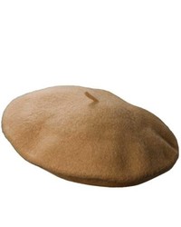 Scala Wool Beret By Dorfman Pacific Camel One Size