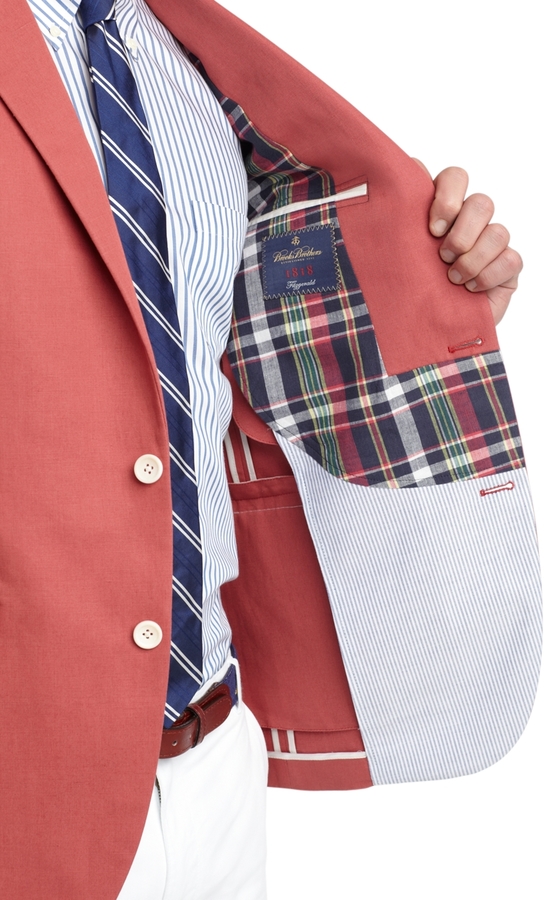 Brooks Brothers Fitzgerald Fit Cotton Linen Sport Coat, $448 | Brooks ...