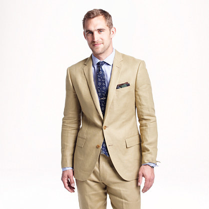 J.Crew Ludlow Suit Jacket In Irish Linen | Where to buy & how to wear