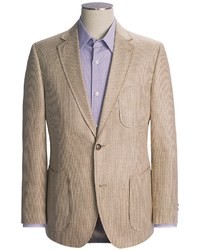 Modelcurrentbrandname Kroon Textured Stripe Sport Coat Silk